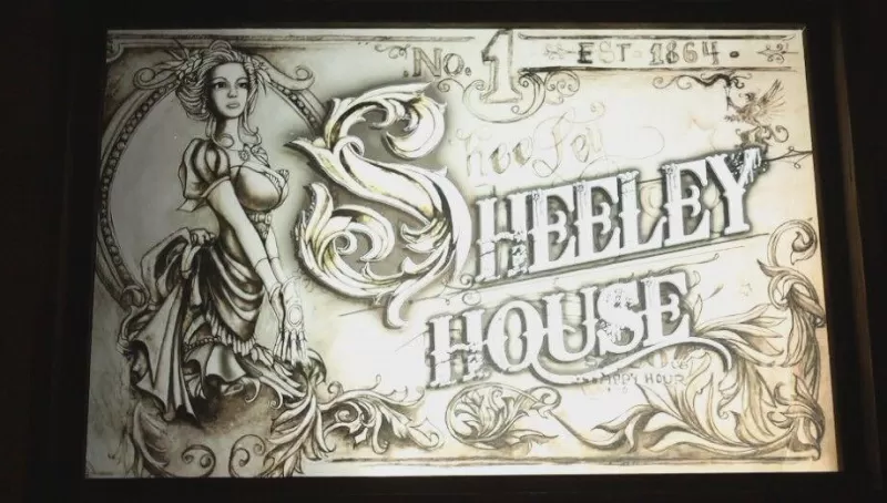 Seven spirits of the Sheeley House Saloon
